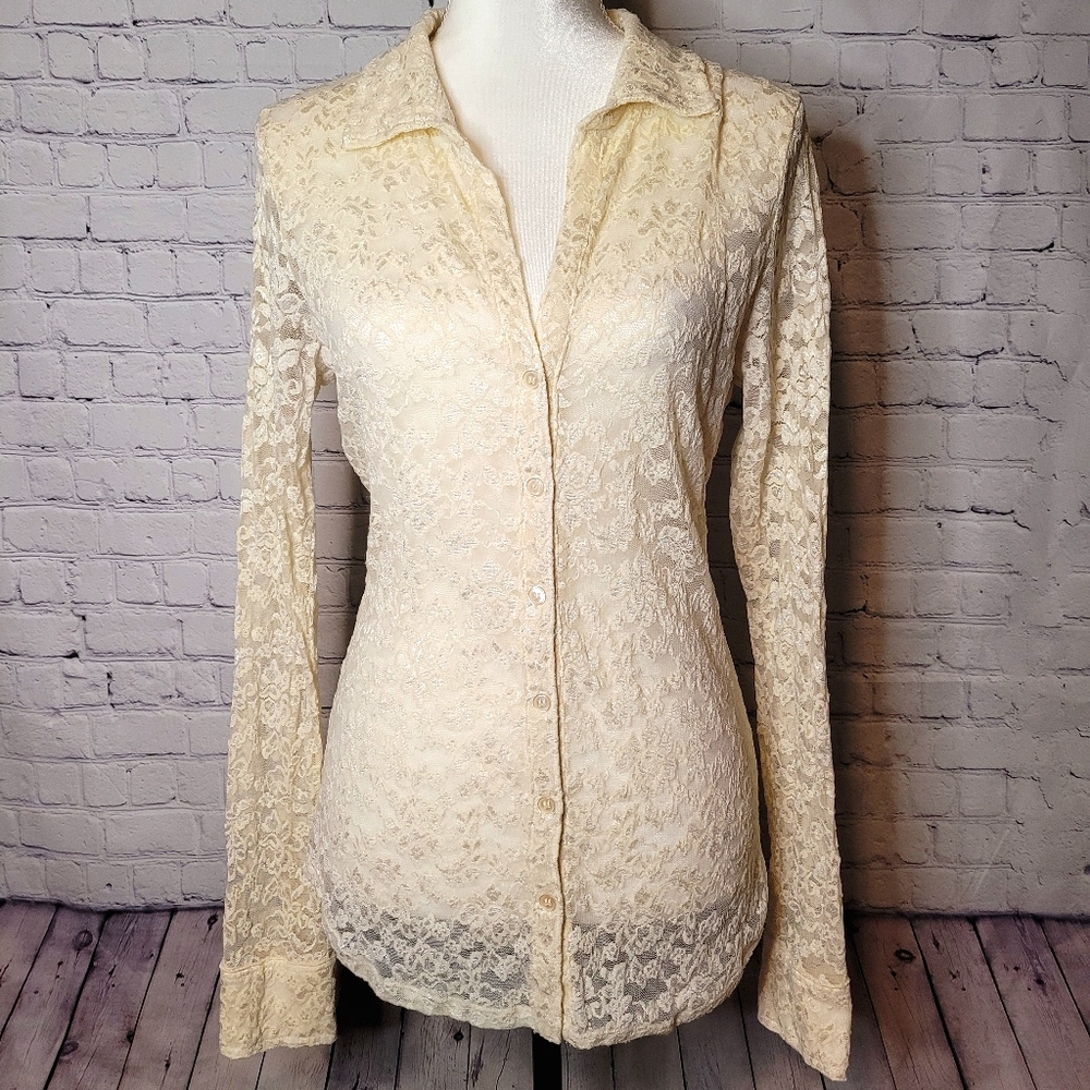 Victoria's Secret Lace Blouse